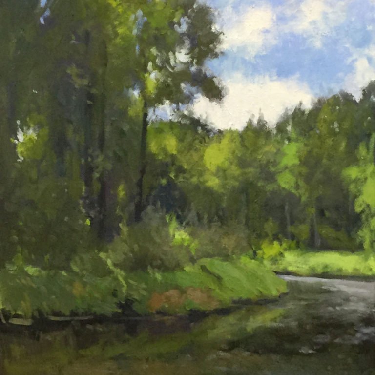 Bothell Landing 3, oil on canvas, 24 x 18 inches, copyright ©2016
