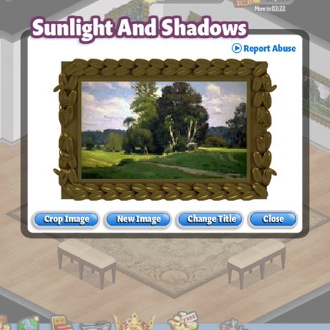 How the work is displayed if you click on it.