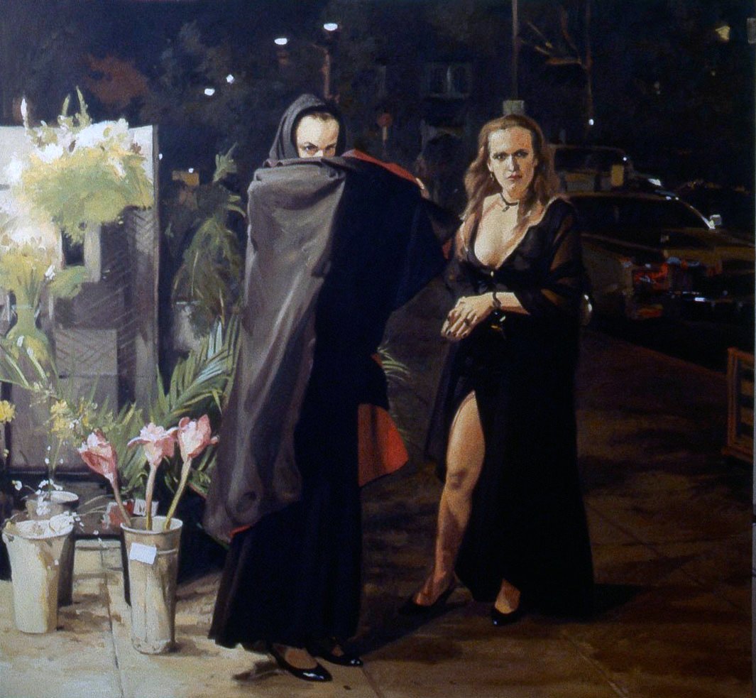 Broadway Vampires, oil on canvas, 63 x 68 inches, copyright ©1989