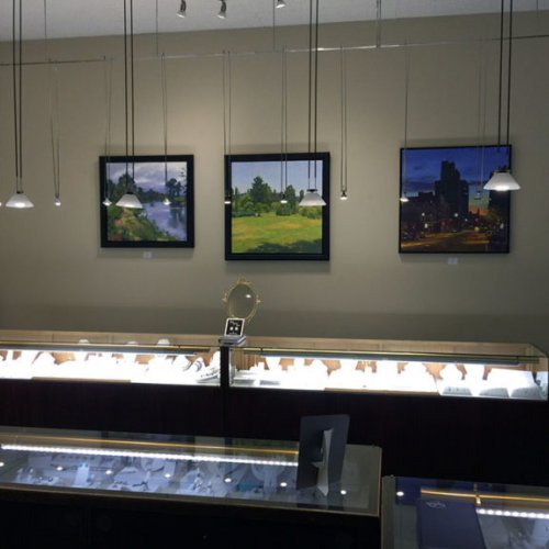 "Here, There and Everywhere" exhibition at Dodson's Fine Jewelers