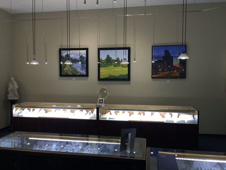 "Here, There and Everywhere" exhibition at Dodson's Fine Jewelers
