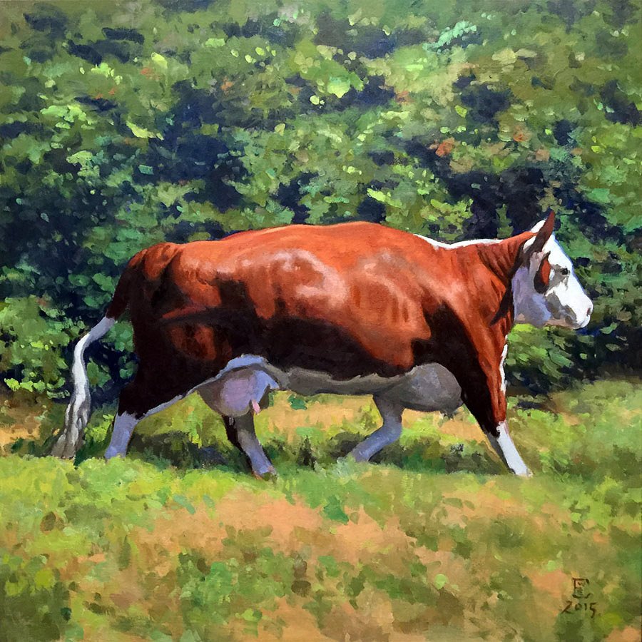 A Beast Of The Field, oil on canvas, 52 x 52 inches, copyright ©2015, $9,000