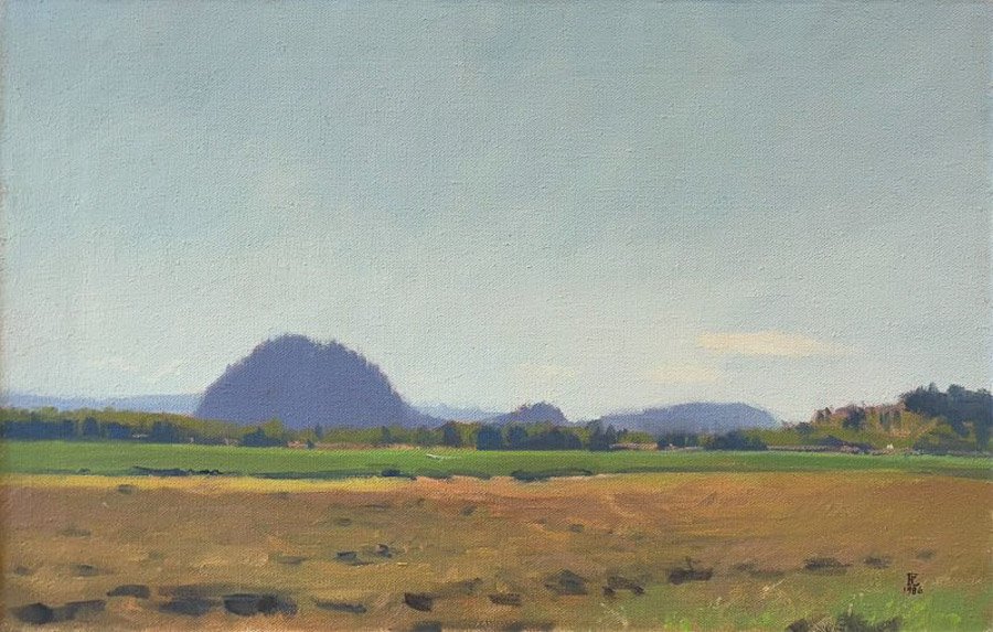 IKA ISLAND, oil on canvas, 14 x 22 inches, copyright ©1986, $2,500.00