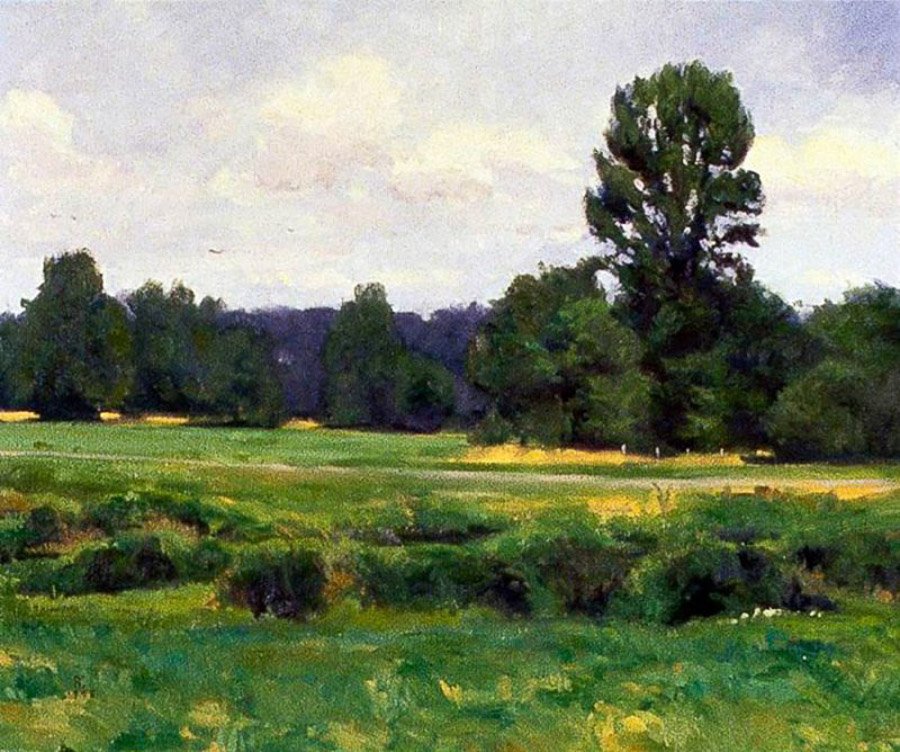 Midsummer, oil on canvas, 20 X 24 inches, copyright ©1998