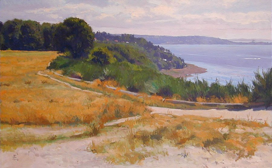 Discovery Park, oil on canvas, 36 x 59, copyright ©1998